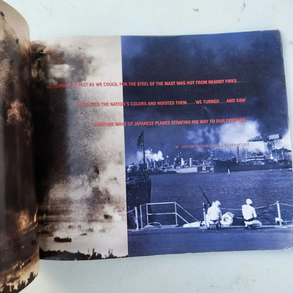 Pearl Harbor National Geographic Collector's Edition World War 2 WWII Book Great